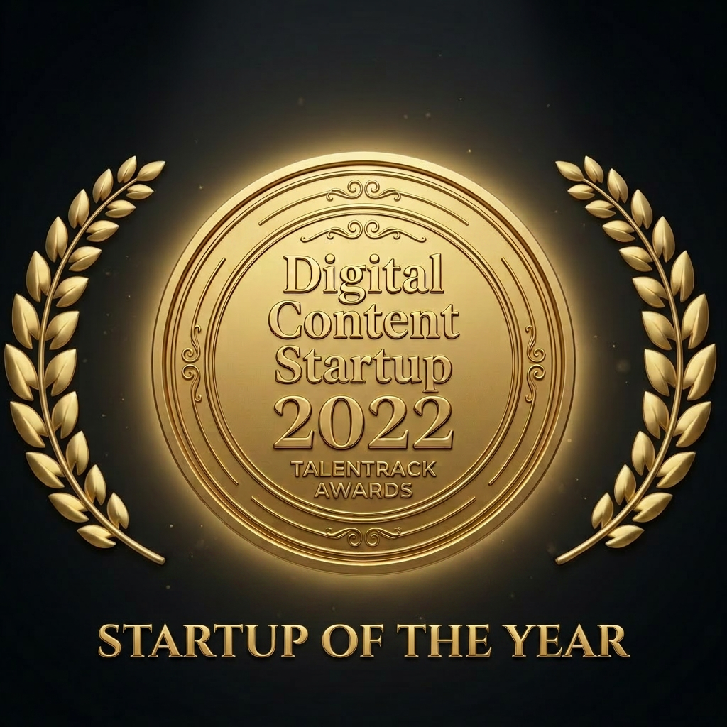 Startup of the Year — Digital Content Startup — 2022 — Talentrack Awards